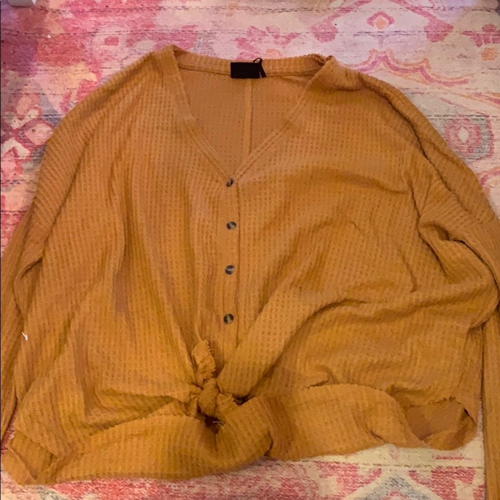 Urban Outfitters Button VNeck Sweater